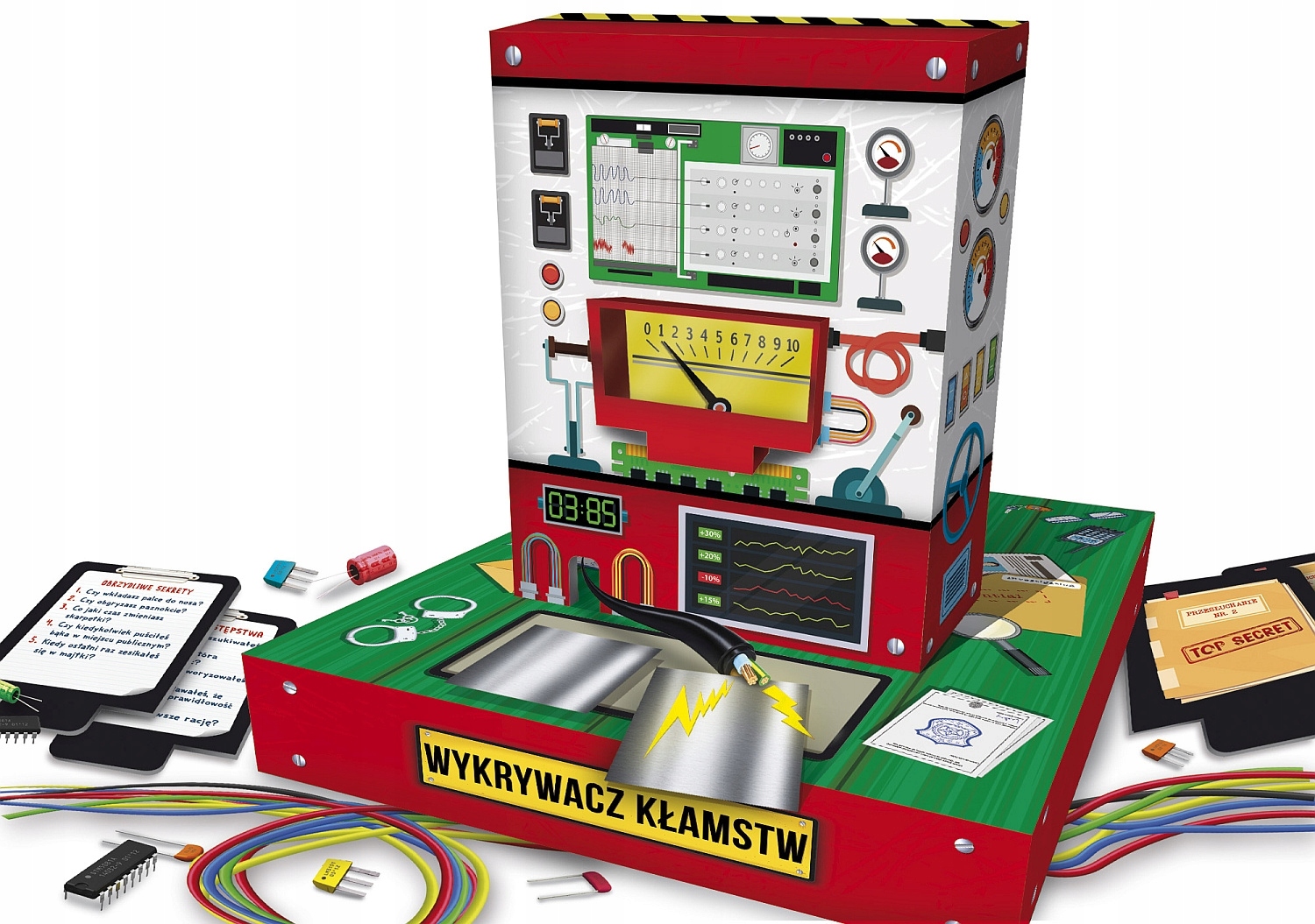 LABORATORIUM PRAWDYWY WYKRYWACZ KŁAMSTW GENIUSZ Nazwa Mały Geniusz - Laboratorium prawdy i kłamstwa