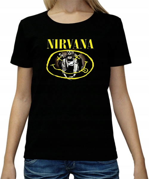 

Koszulka Dm.NIRVANA Kurt Cobain Koszulki T-shirt