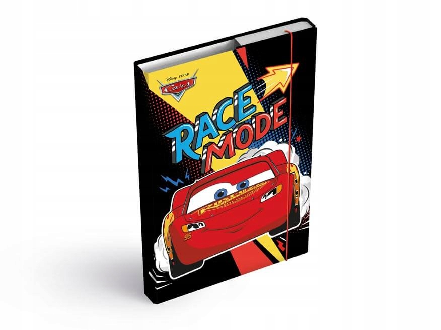 

Teczka Skrzydłowa Z Gumką A4 Disney Cars Auta