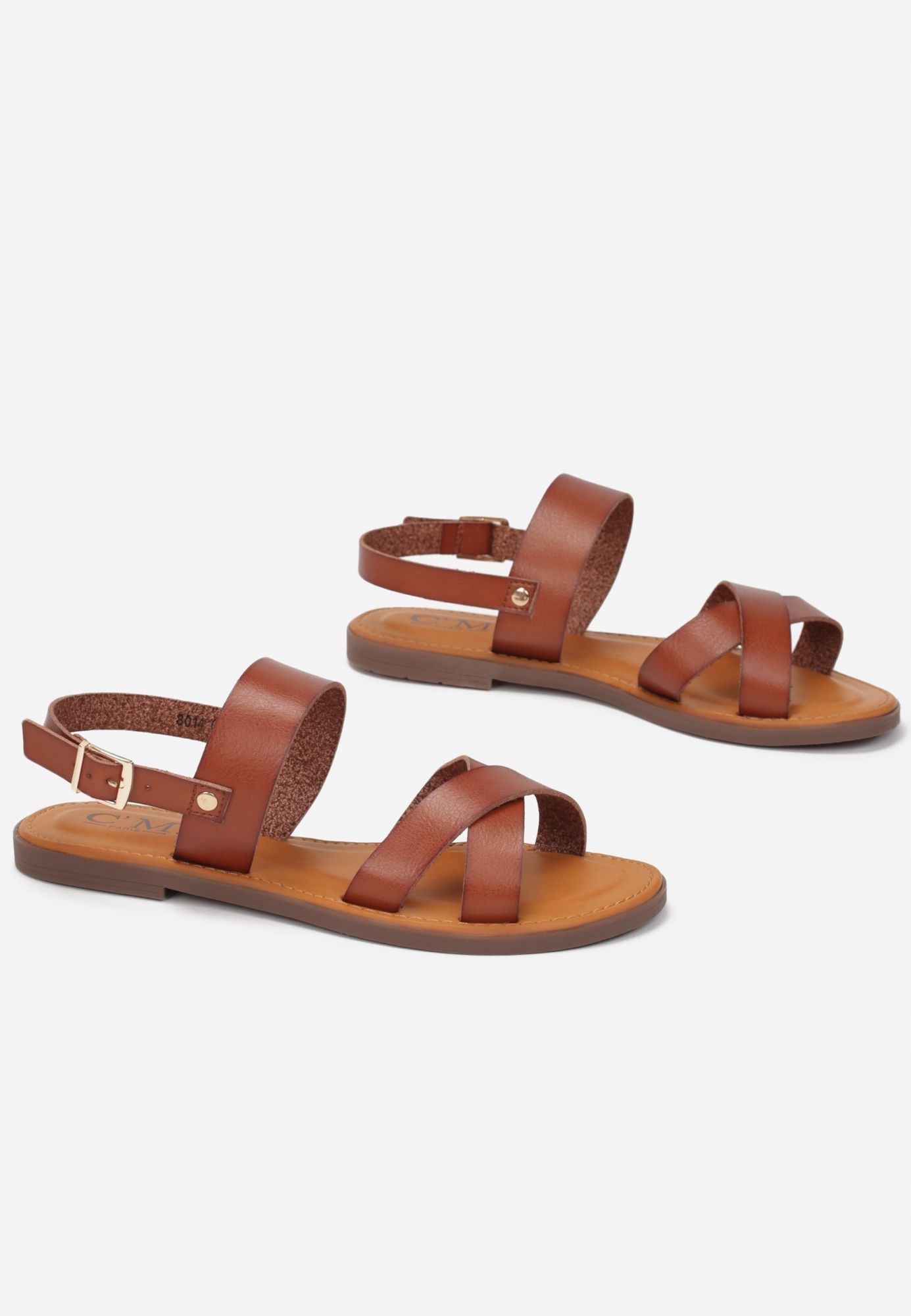 

Renee Brązowe Sandały damskie 39 Casual