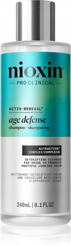 Nioxin Age Defense Shampoo Šampon Proti Stárnutí 240 ML
