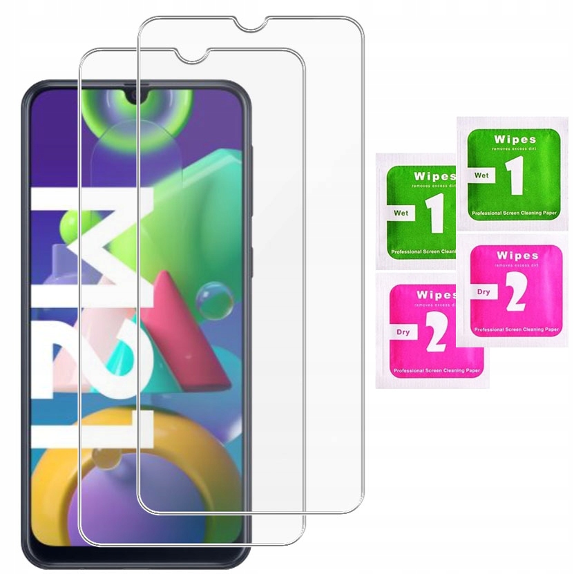 

2x Szkło do Samsung Galaxy M21 Hartowane 9H