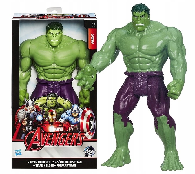 

Avengers Hulk Duża Ruchoma Figurka 30cm B0443