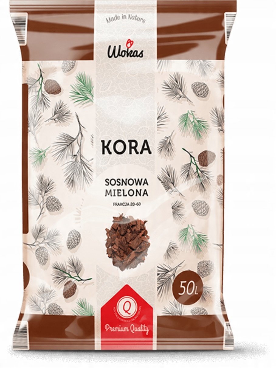 

Wokas Kora Sosnowa Mielona Torf MIX 50L