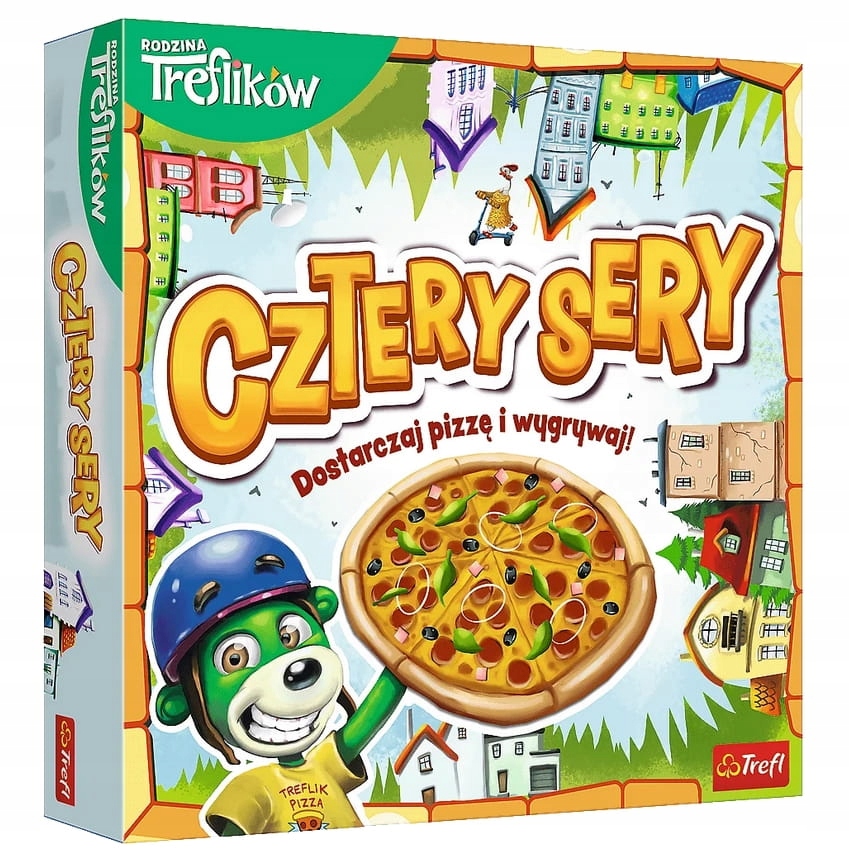 Cztery Sery Rodzinna Gra Planszowa Trefl 02282-Zdjęcie-0