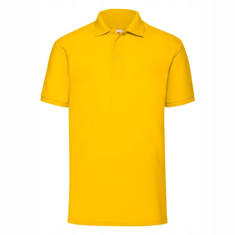 

Męska koszulka polo Fruit 65/35 ciemnżółta L