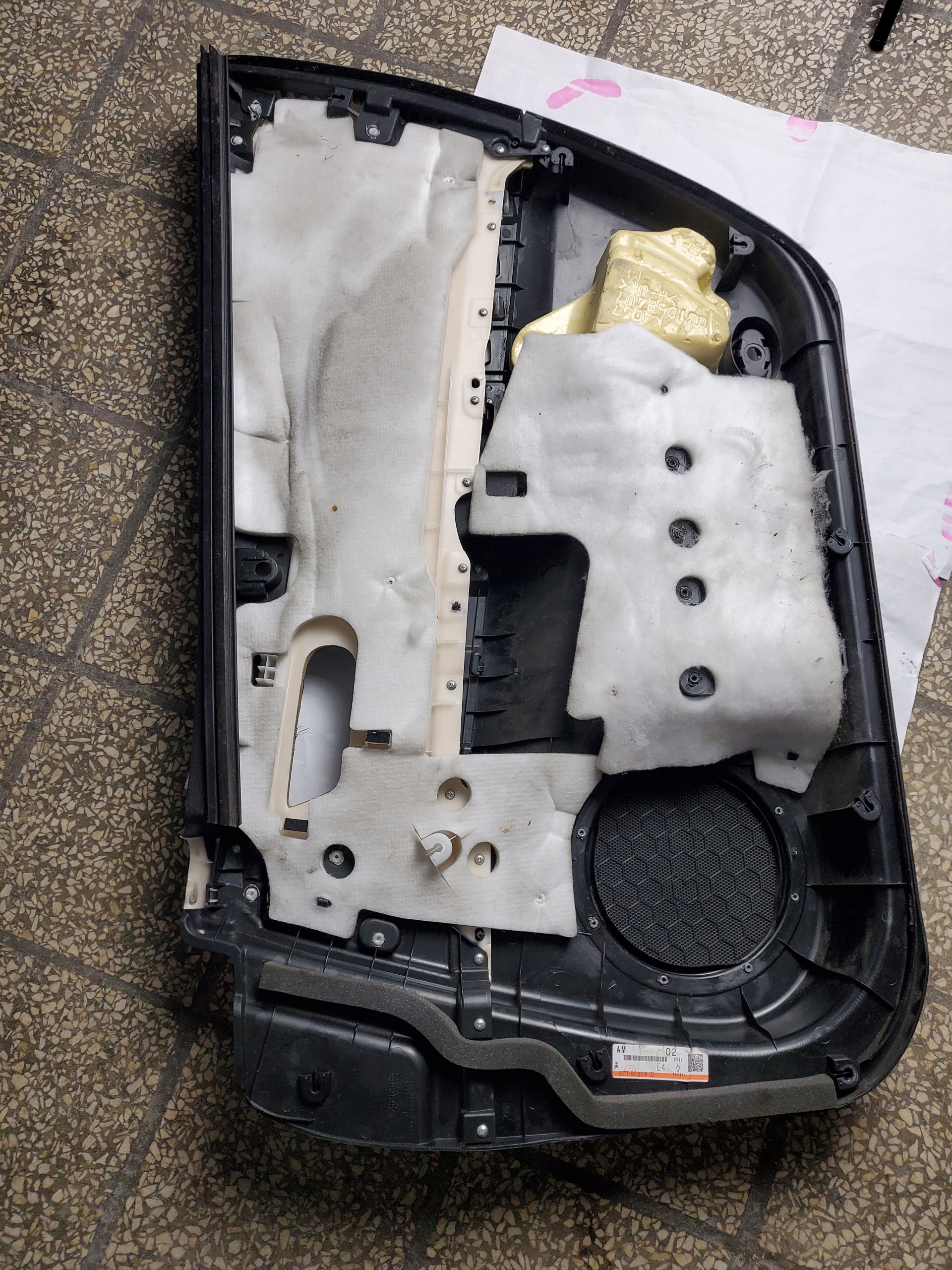 side door upholstery left front MAZDA 6 GH HB OE EU