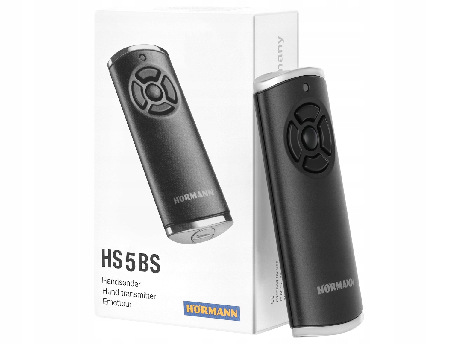 Dálkový Ovladač Hormann Hs 5 Bs černý mat 436948 868,3 MHz