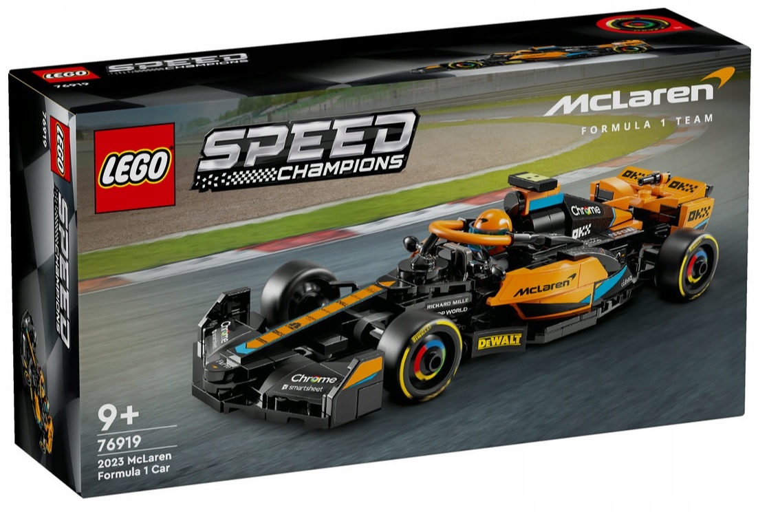 Lego Speed Champions 76919 Závodní auto McLaren Formule 1 verze 2023