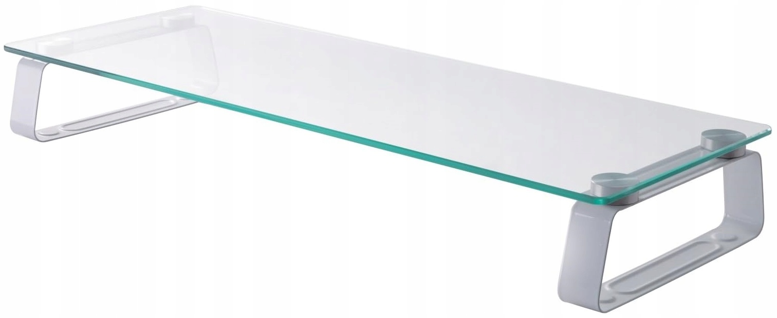 Stolik Półka Podstawka Pod Monitor Laptop Szklana