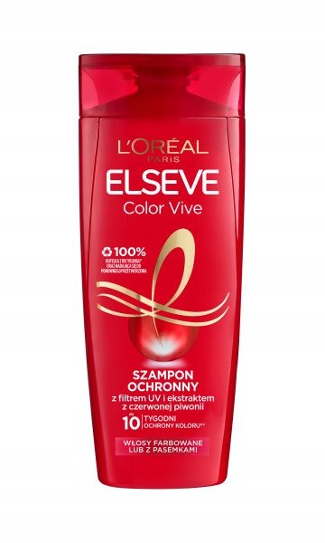 L`Oreal Paris Elseve Color-Vive szampon 400ml Pojemność 400 ml