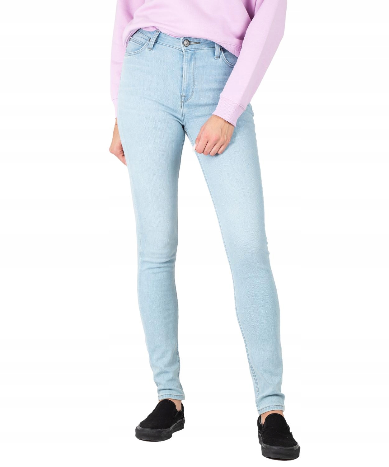 Jeansy Lee Scarlett High L626OPLE Mid W 29 L 33