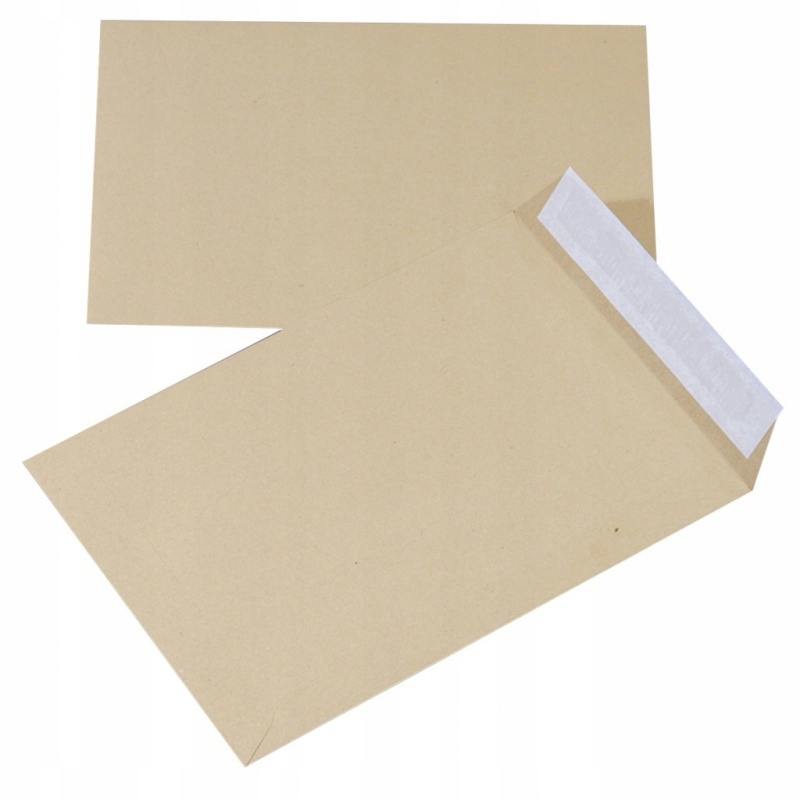 

Koperty z taśmą C4 229x324mm 90gsm 10szt brązowe