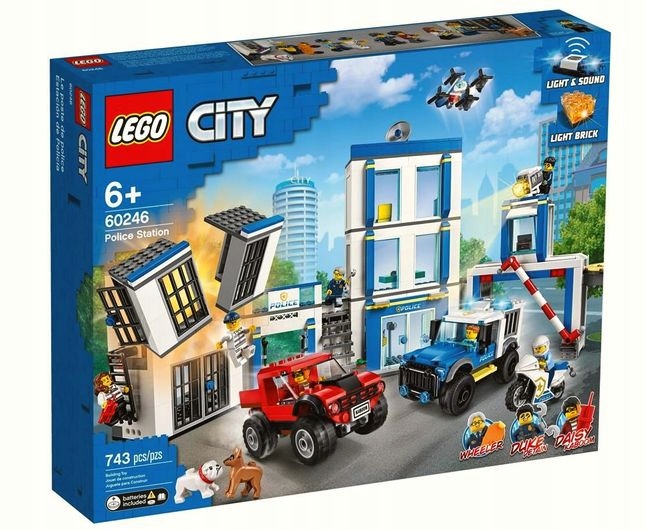 Originální Lego 60246 City Policejní stanice