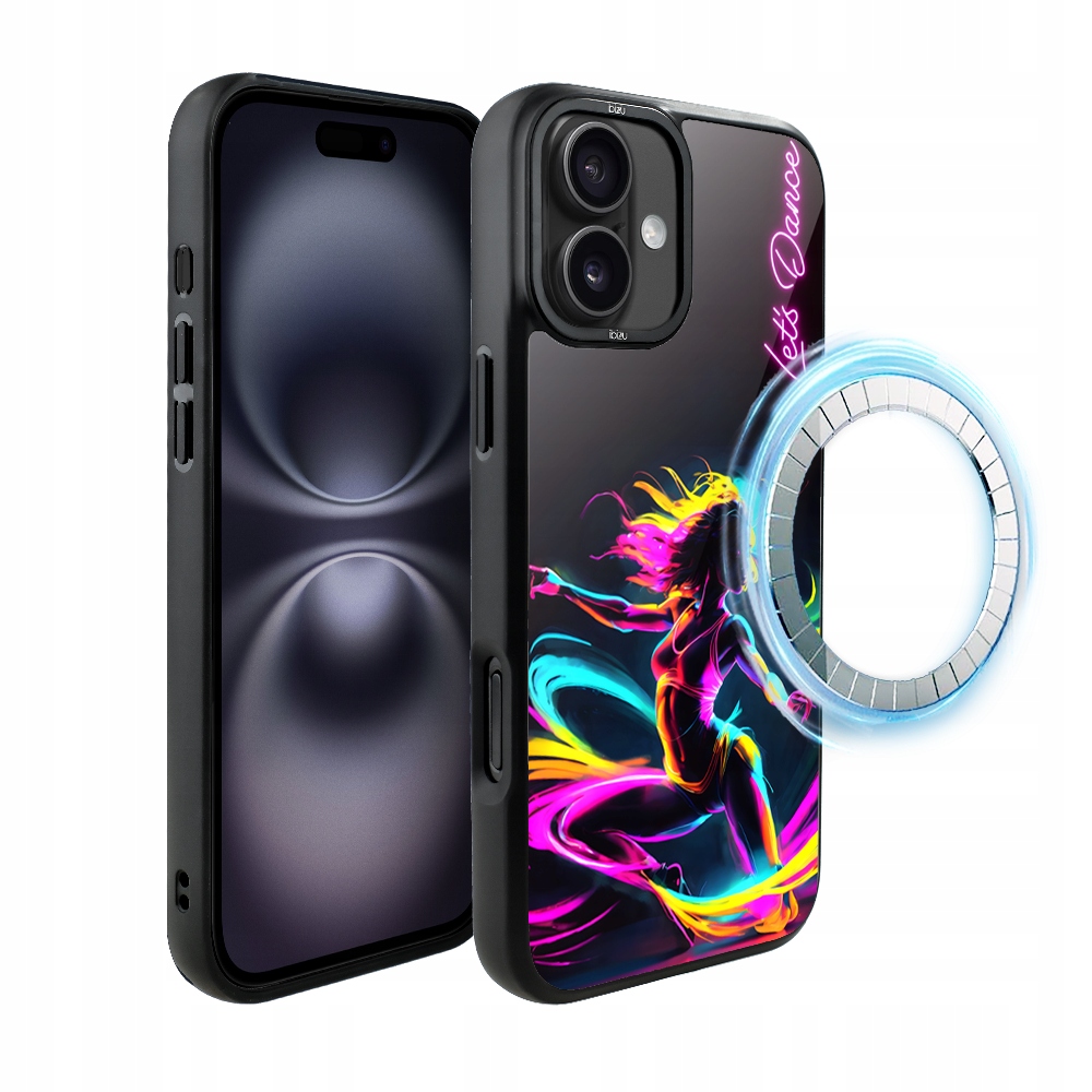 Pouzdro pro iPhone 16 Plus Ibizu DropGuard Matt s MagSafe, taneční rytmus