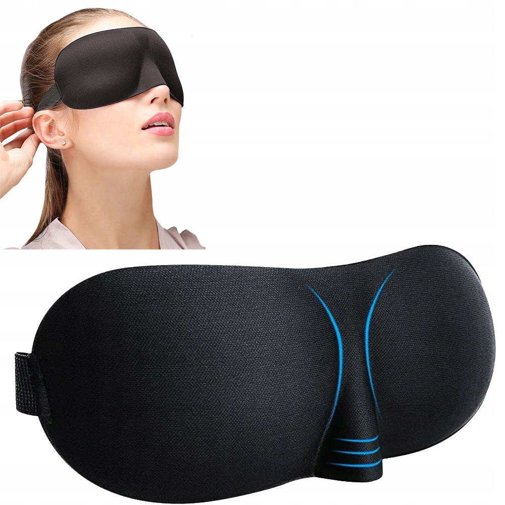 MASKA OPASKA OPASKI NA OCZY DO SPANIA 3D