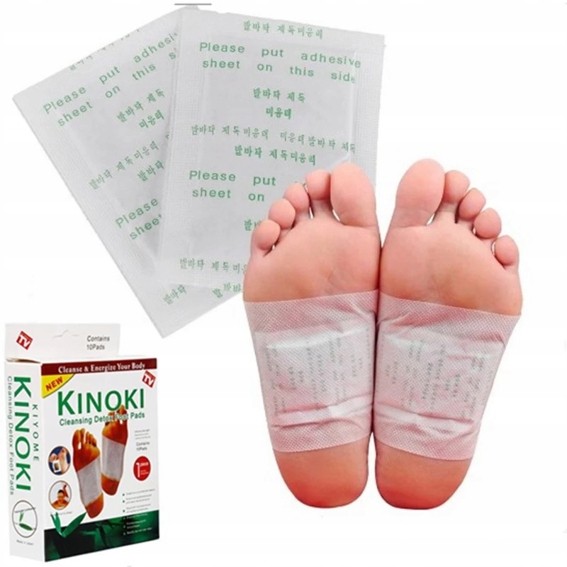 

Kinoki Plastry Oczyszczające Z Toksyn Detox Stopy