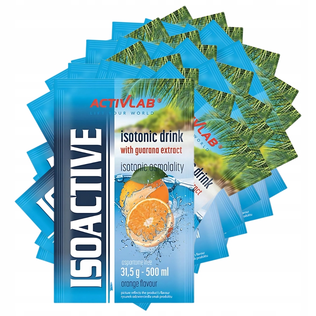 Isotonic Activlab s elektrolyty a vitamíny Orange Pomeranč 100 x 31.5 g