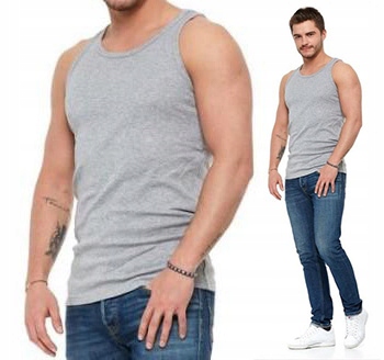 

Podkoszulek Męski Tank Top Bawełniany Moraj XL