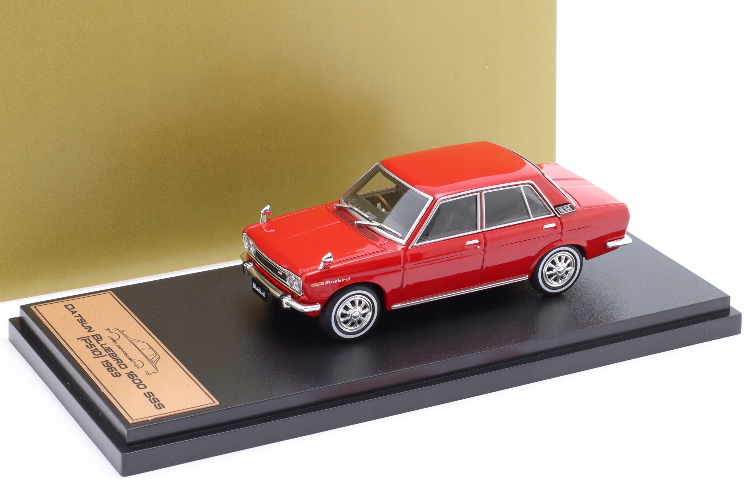 Hachette Datsun Bluebird 1600 Sss 1969 červená 1:43