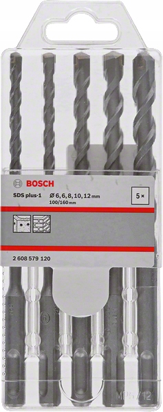 

Bosch Wiertło Sds PLUS-1 KPL.6/6/8/10/12