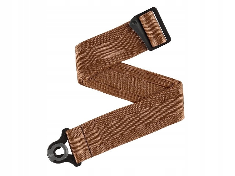 Kytarový popruh D'addario Auto Lock, Umber Brown