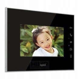 Videovrátnik 7" čierny displej Legrand 369225