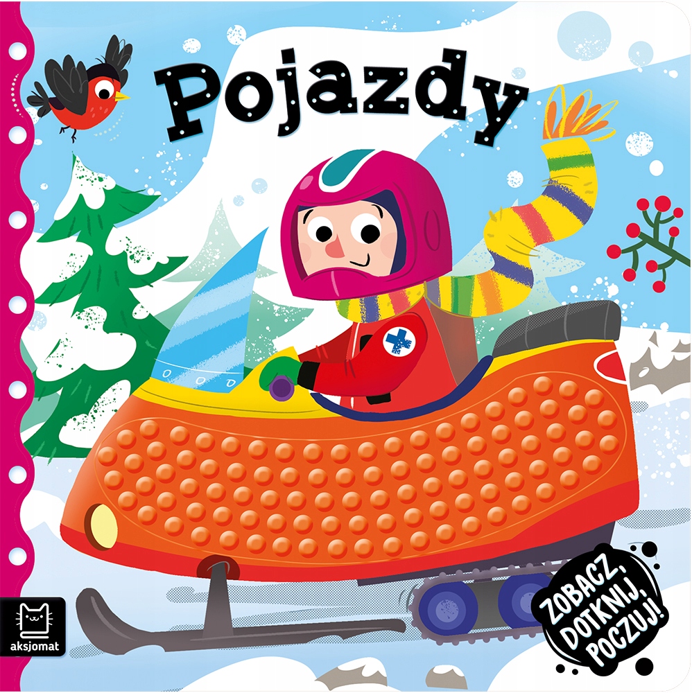 

Dotknij poczuj! Pojazdy Książeczka sensoryczna