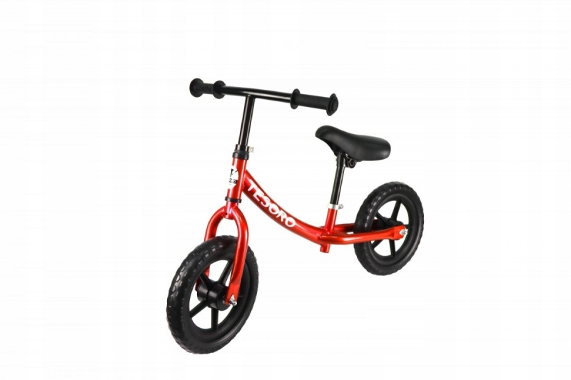 Rowerek biegowy dla dzieci PL-8 Czerwony metalic