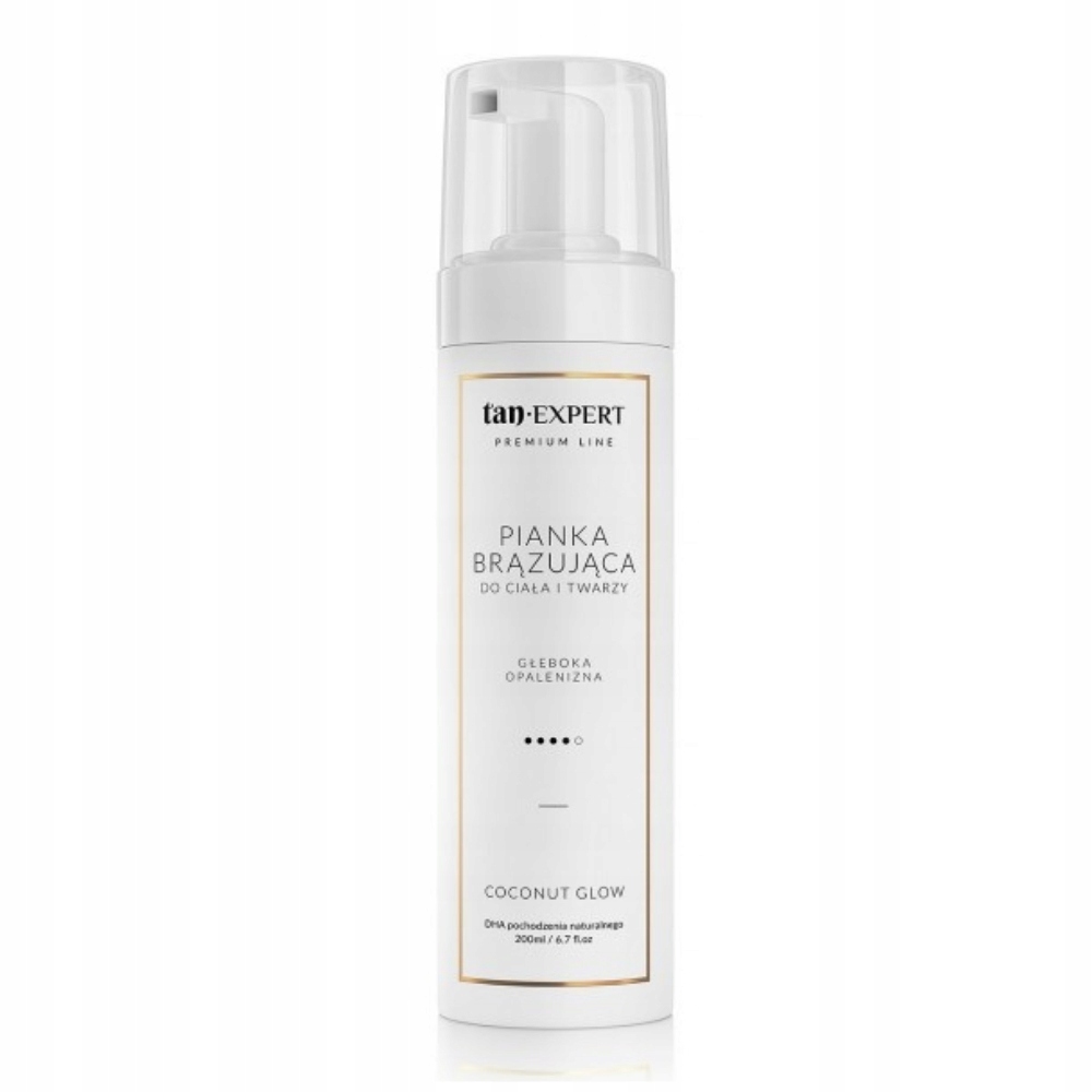 TanExpert Coconut Glow Samoopalovací pěna, 200 ml