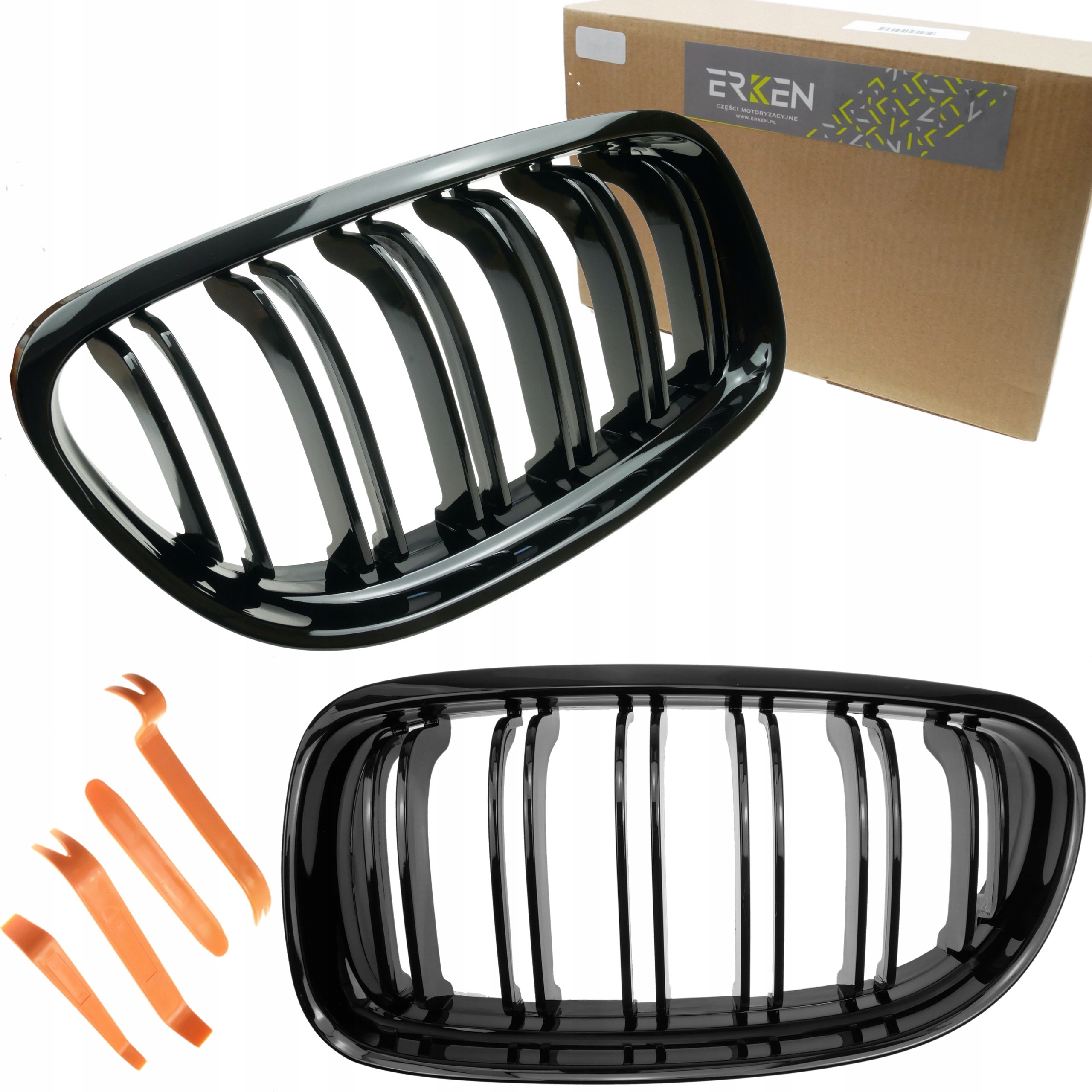 

Nerki grill Czarny połysk do Bmw E90 E91lifting