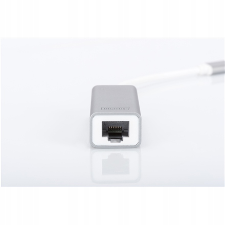 Adapter Usb Type-C na RJ45 Gigabit Ethernet 10/100/1000 Mbps DN-3024