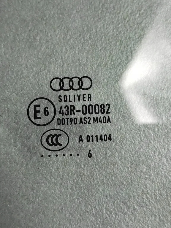 Audi A5 8T window left rear part 2016