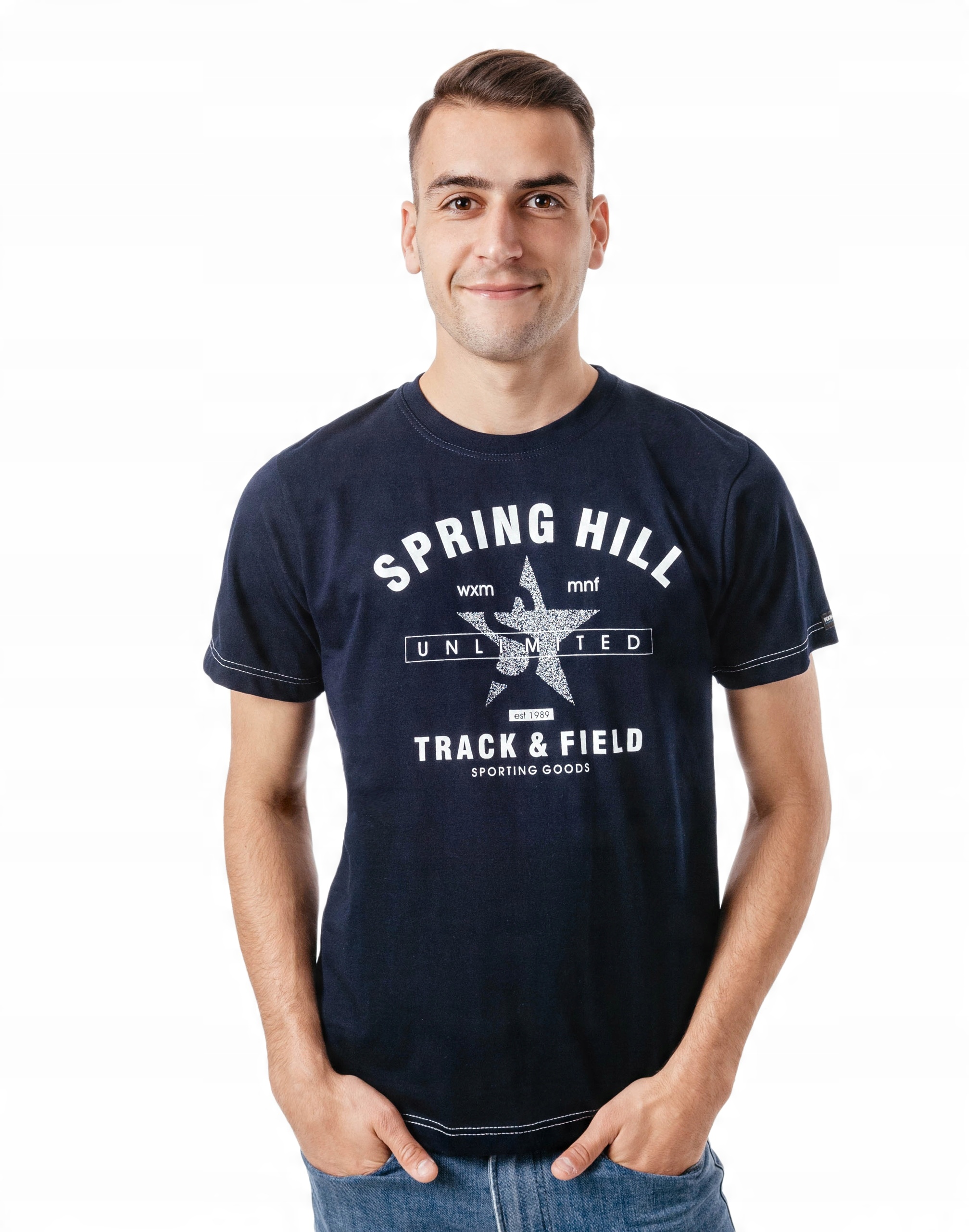 

Duży Podkoszulek Męski Koszulka Top SPRING-4 r 6XL