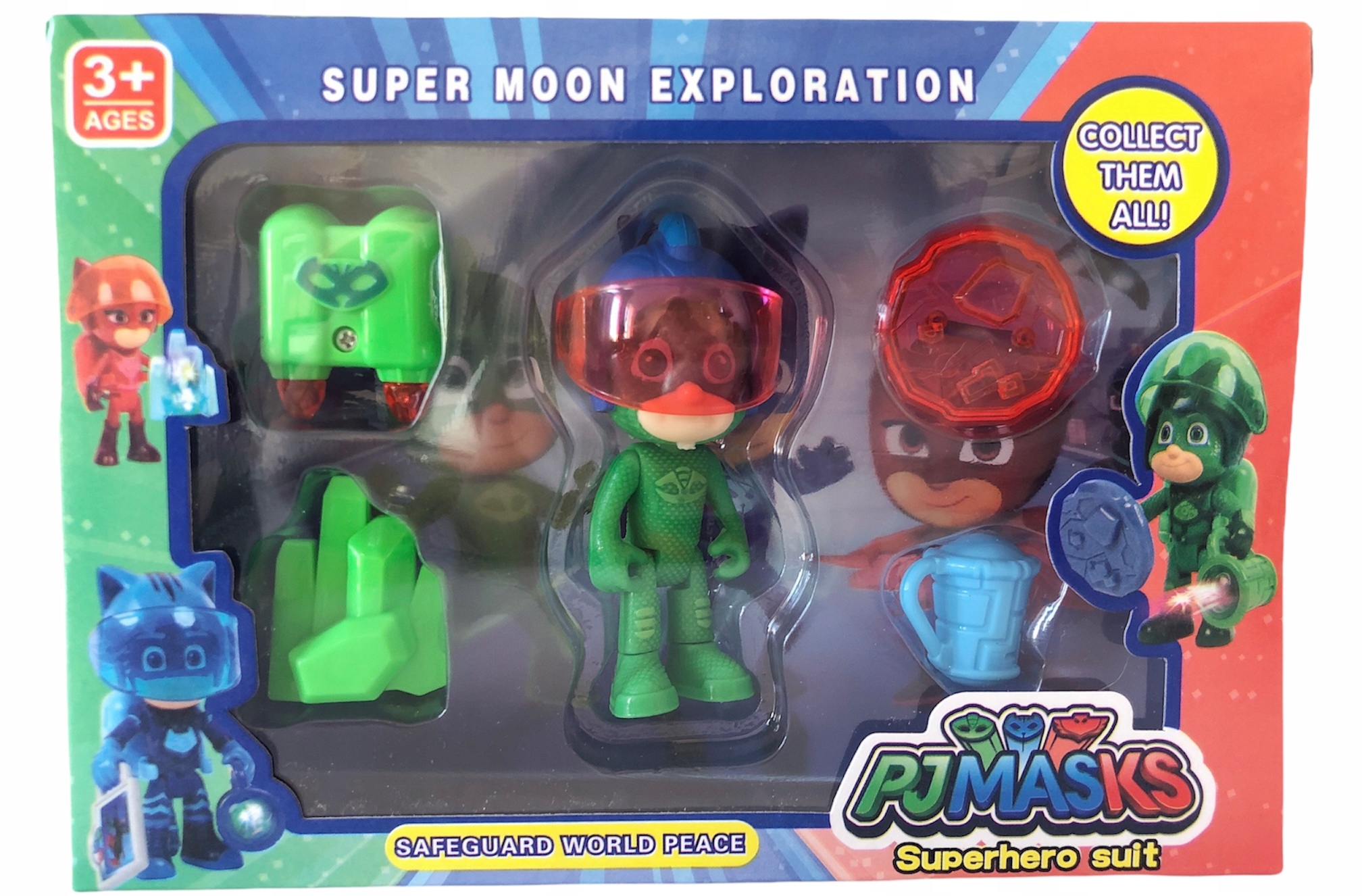 

Figurki Z Bajki Pidżamersi Pjmasks Gekson Zestaw