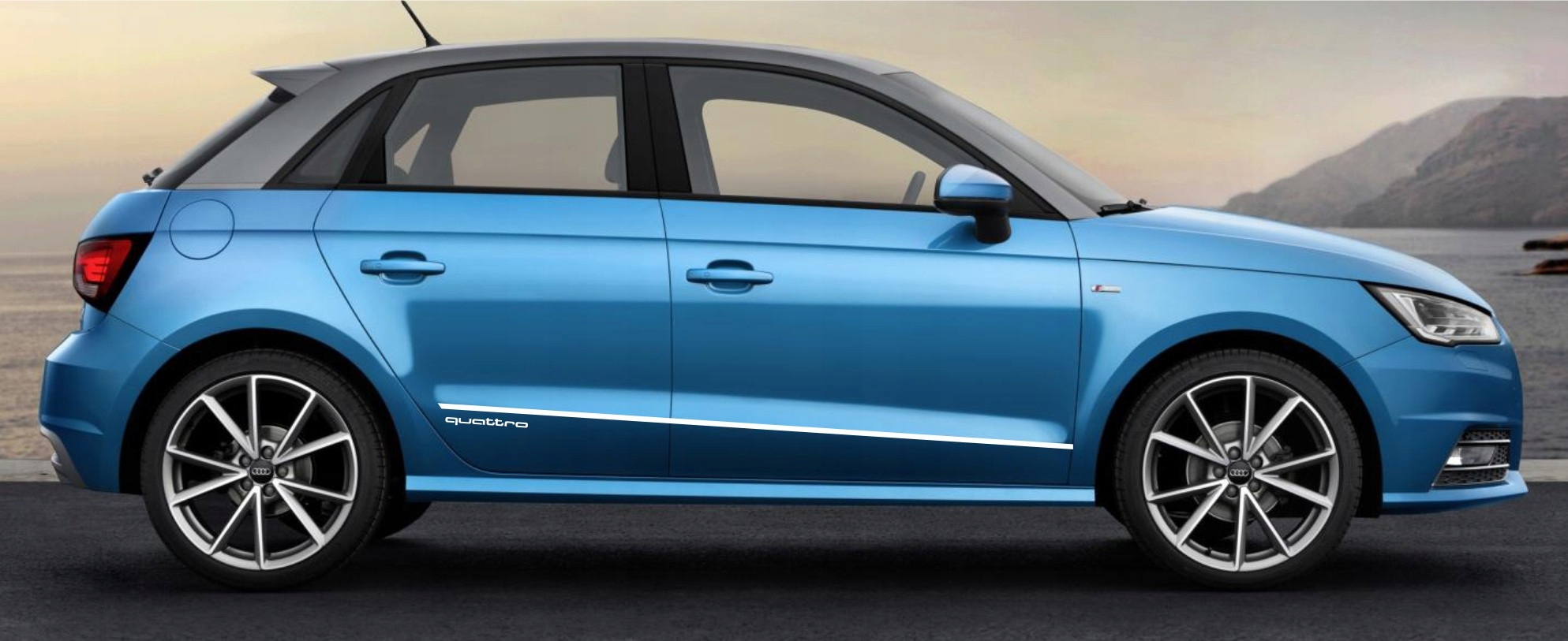 Samolepky s-line sport na auto Audi A1 04