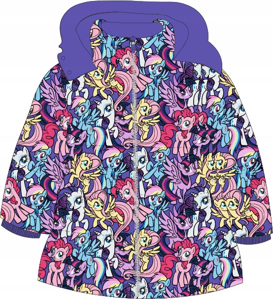 KURTKA DZIEWCZĘCA ZIMOWA MY LITTLE PONY - 98 Marka Disney