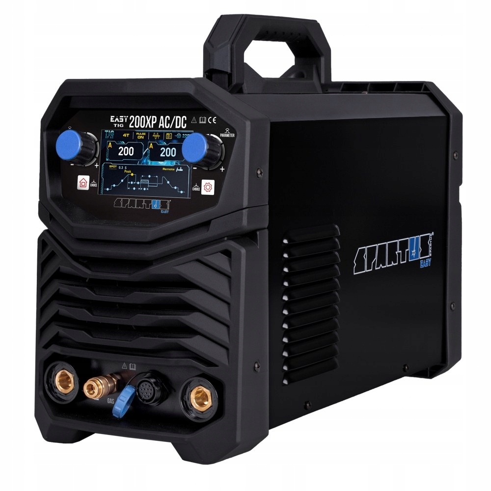 Spawarka SPARTUS EasyTIG 200XP AC/DC ALUMINIUM uchwyt SPE 17 4m TIG MMA Marka Spartus