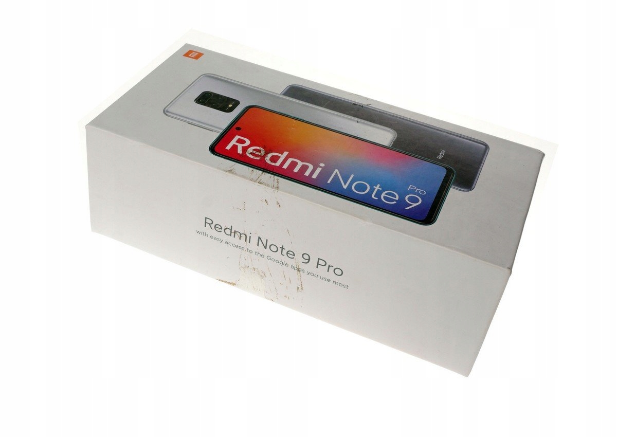 Pudełko XIAOMI Redmi Note 9 Pro 128GB szary ORYG