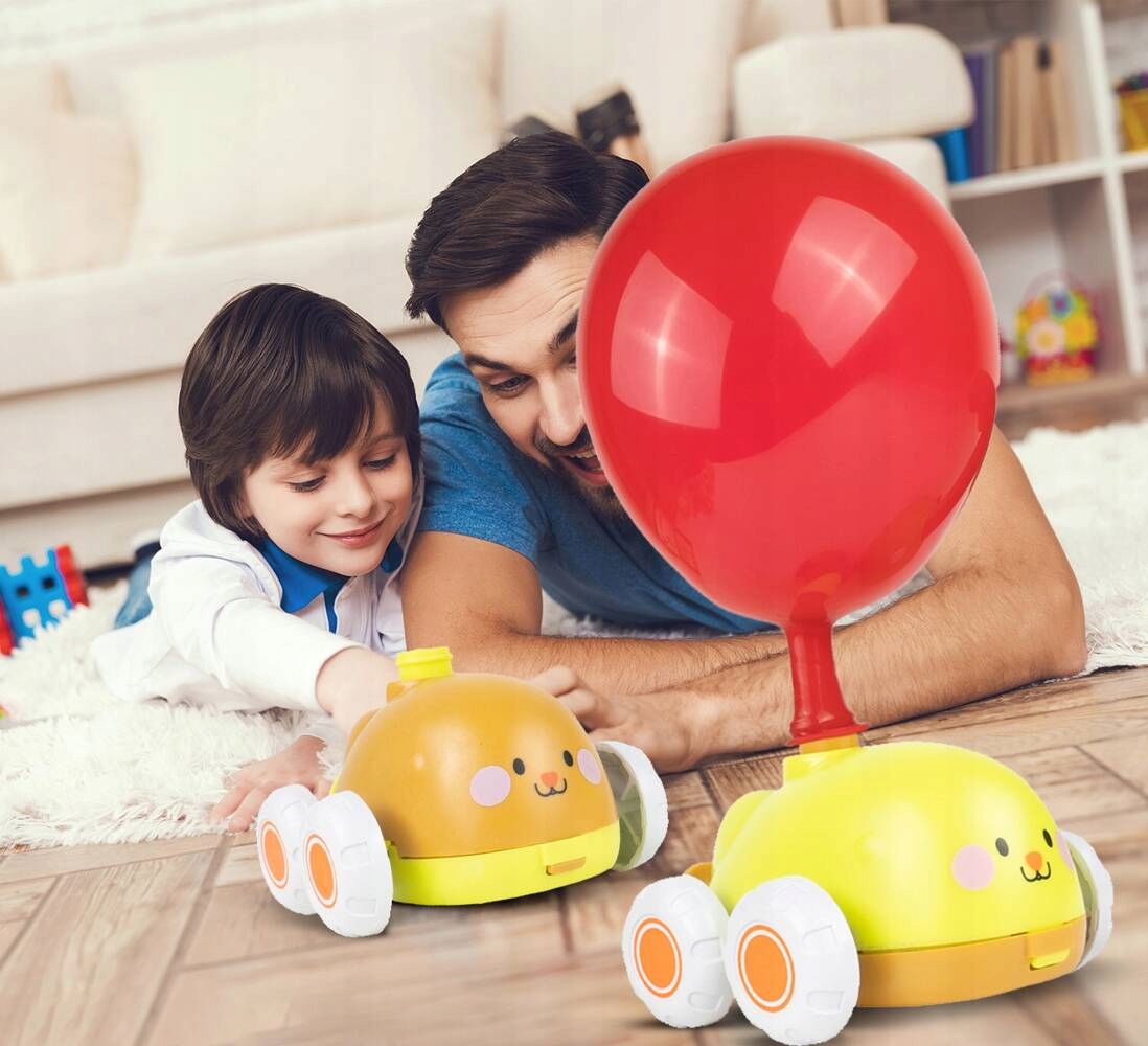 WYRZUTNIA BALONÓW BALONOWA RYBKA RYBA ROZDYMKA DWA AUTA 13 SZT BALONÓW Kolor dominujący wielokolorowy