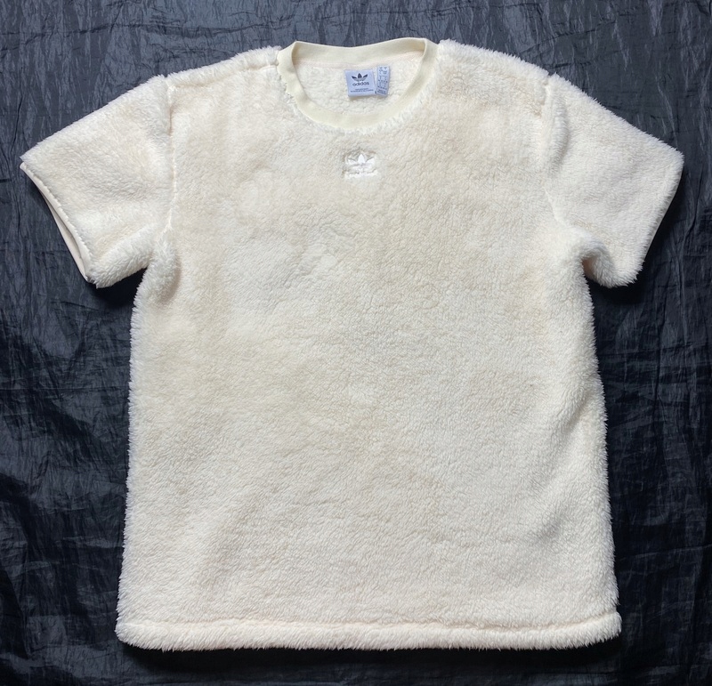 ADIDAS ORIGINALS Essentials+ Fluffy Cream Fleece polarowy T