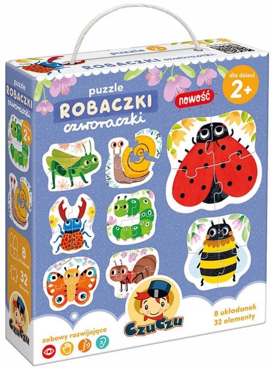 

Czu Czu Puzzle Robaczki Czworaczki 32 Elem