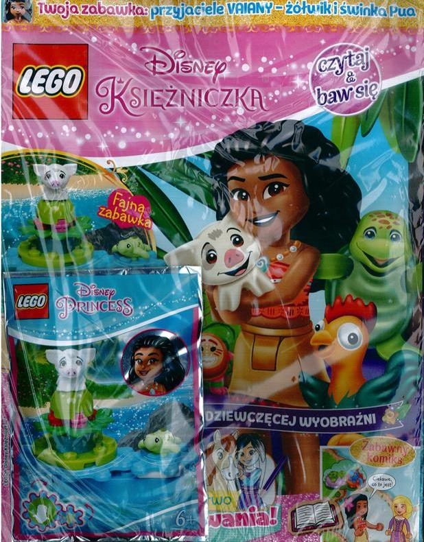 Lego Disney Księżniczka 8/20 Żółwik I Świnka Pua