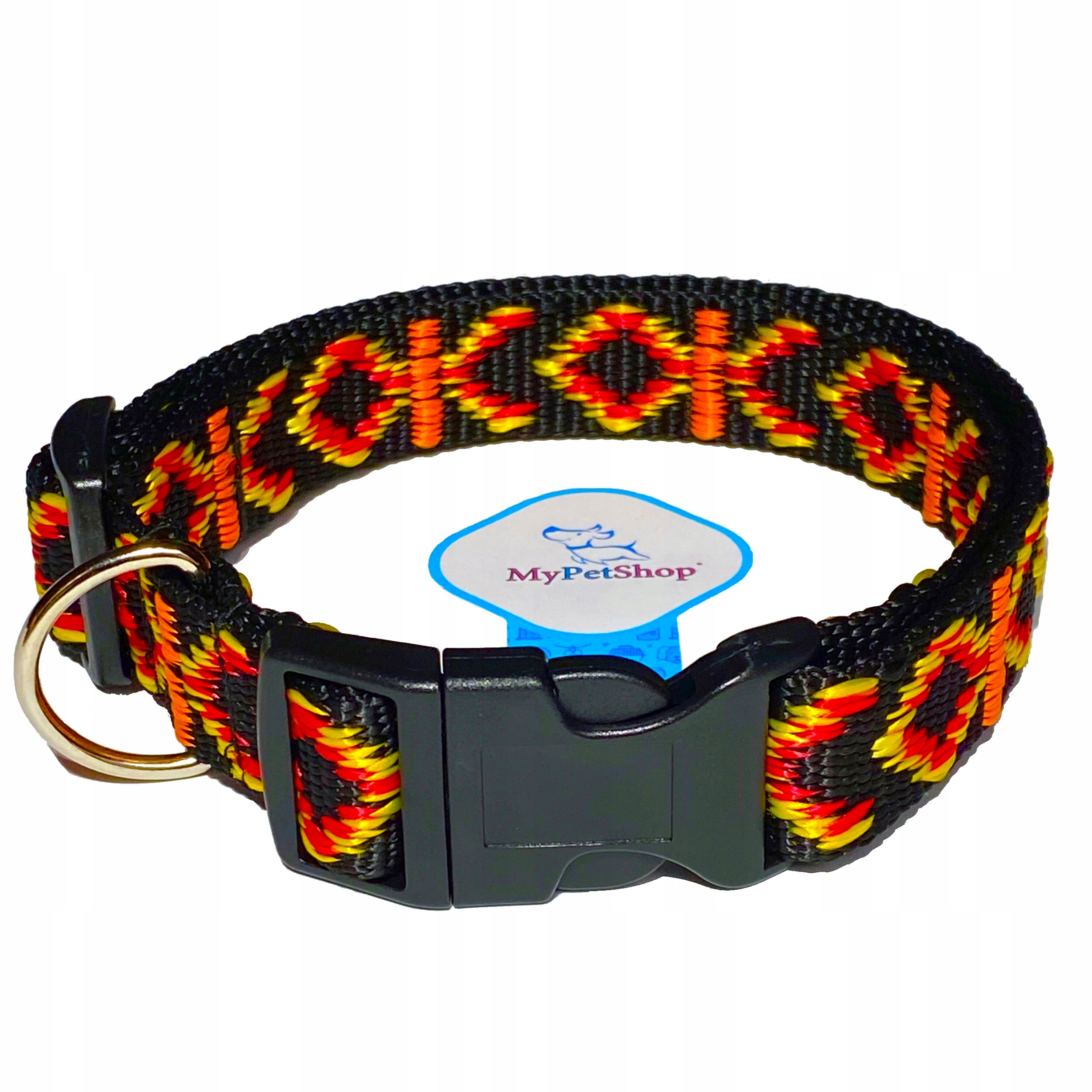 

Obroża dla psa. mocna 25mm Regulowana Indian