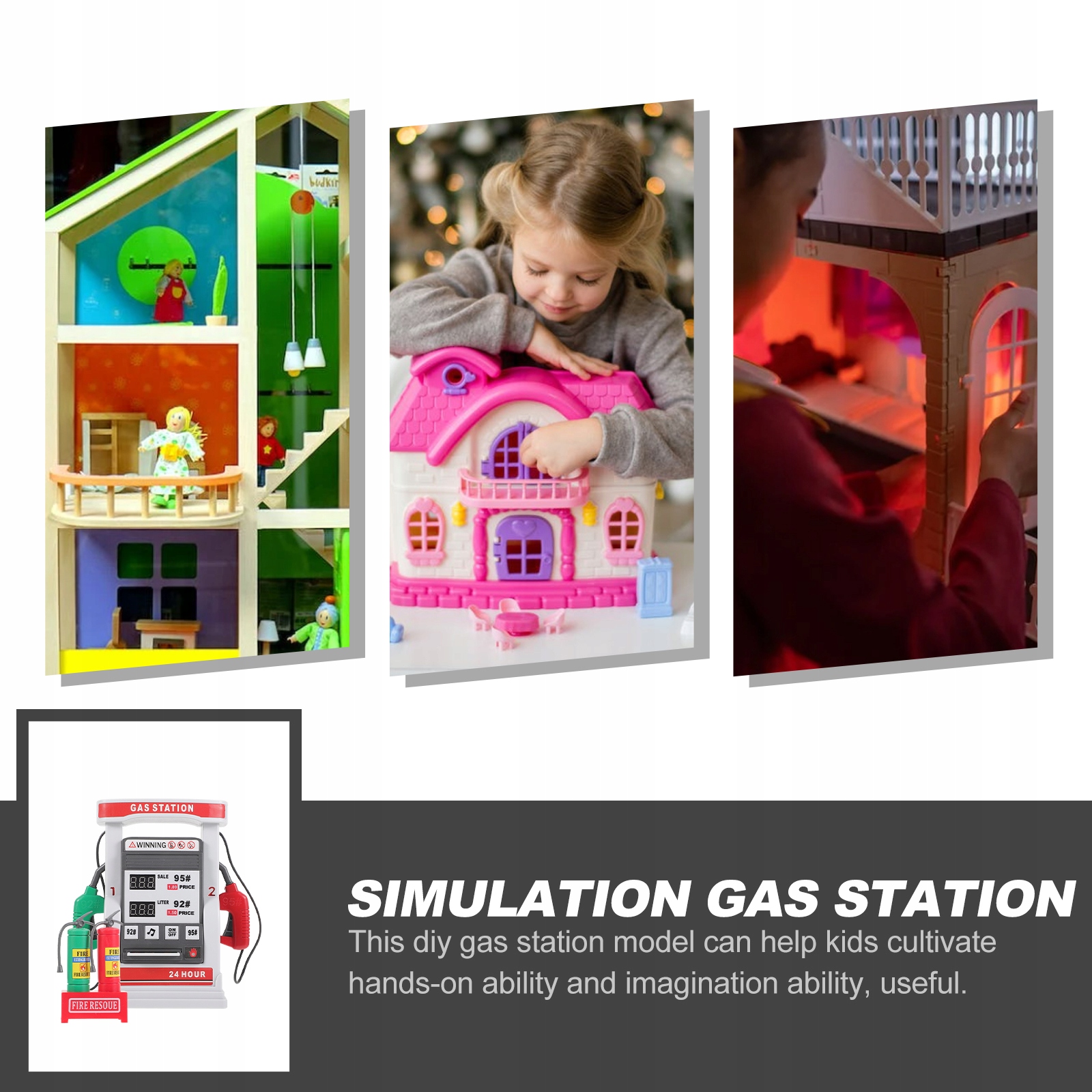 DIY Station Building Model zestawu gazowego dla Model 5745977188733363253