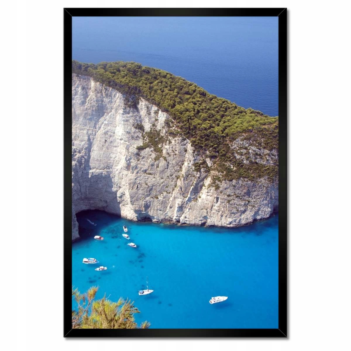 Plakáty v rámu 40x60 Slunečný den na pláži