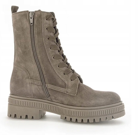 Pohodlné semišové kotníkové Kotníkové Boty Gabor Comfort vel 38