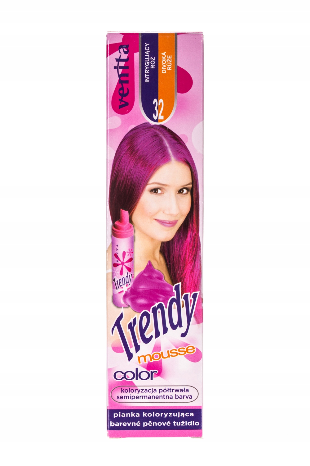 

Pianka Koloryzująca Do Włosów Trendy Mousse Color