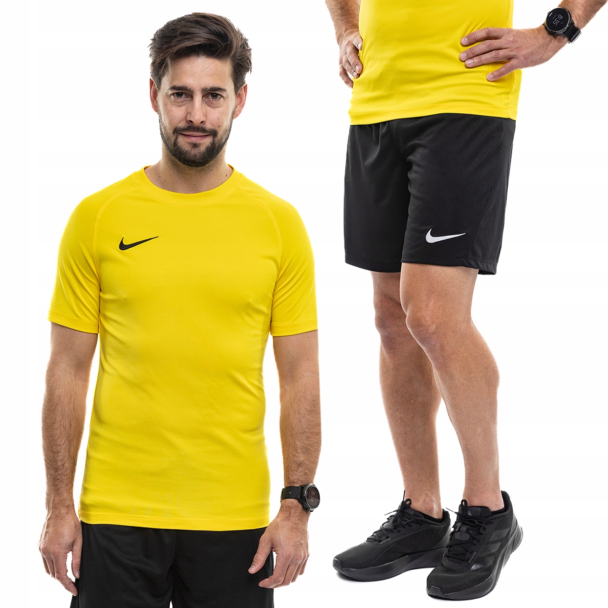 Sportovní oblečení Nike Pánský komplet Tričko Kraťasy Sada Park VIII vel. L