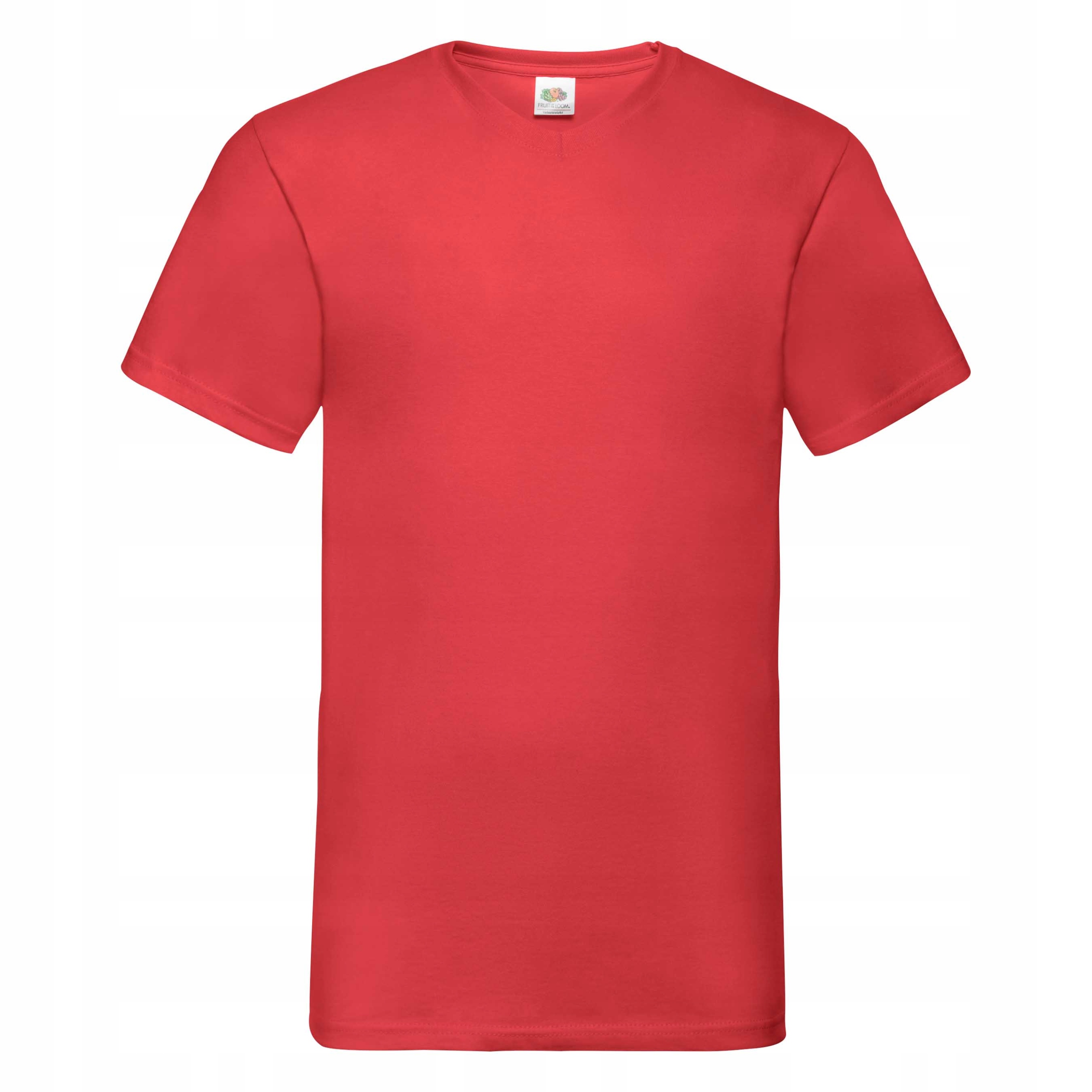 

Koszulka T-shirt W Serek Fruit Of The Loom Red L